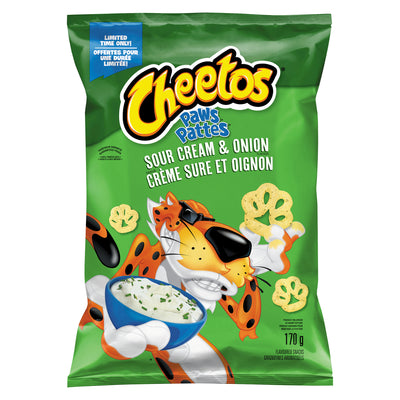 Cheetos Sour Cream & Onion Paw Patties, 170 g