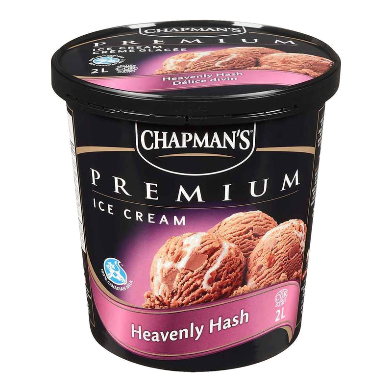 Chapman's Premium Ice Cream Heavenly Hash, 2L