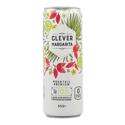 Clever Margarita Mocktail Premium, 355 ml