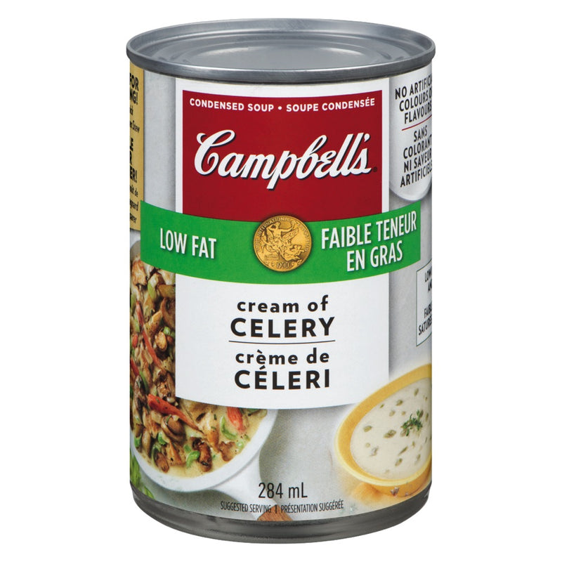 Campbell's Low Fat Cream Of Celery Condensed Soup, 284 mL
