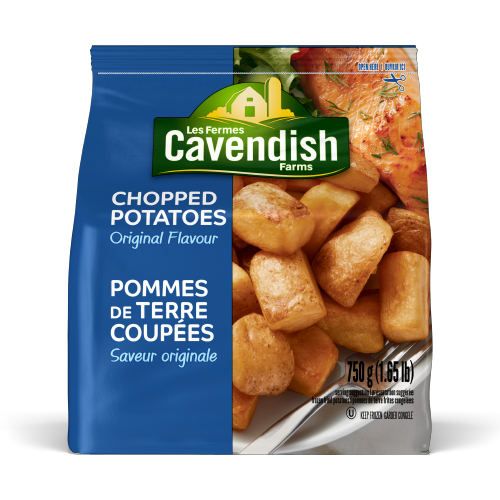 Cavendish Farms Chopped Potatoes Original Flavour, 750 g