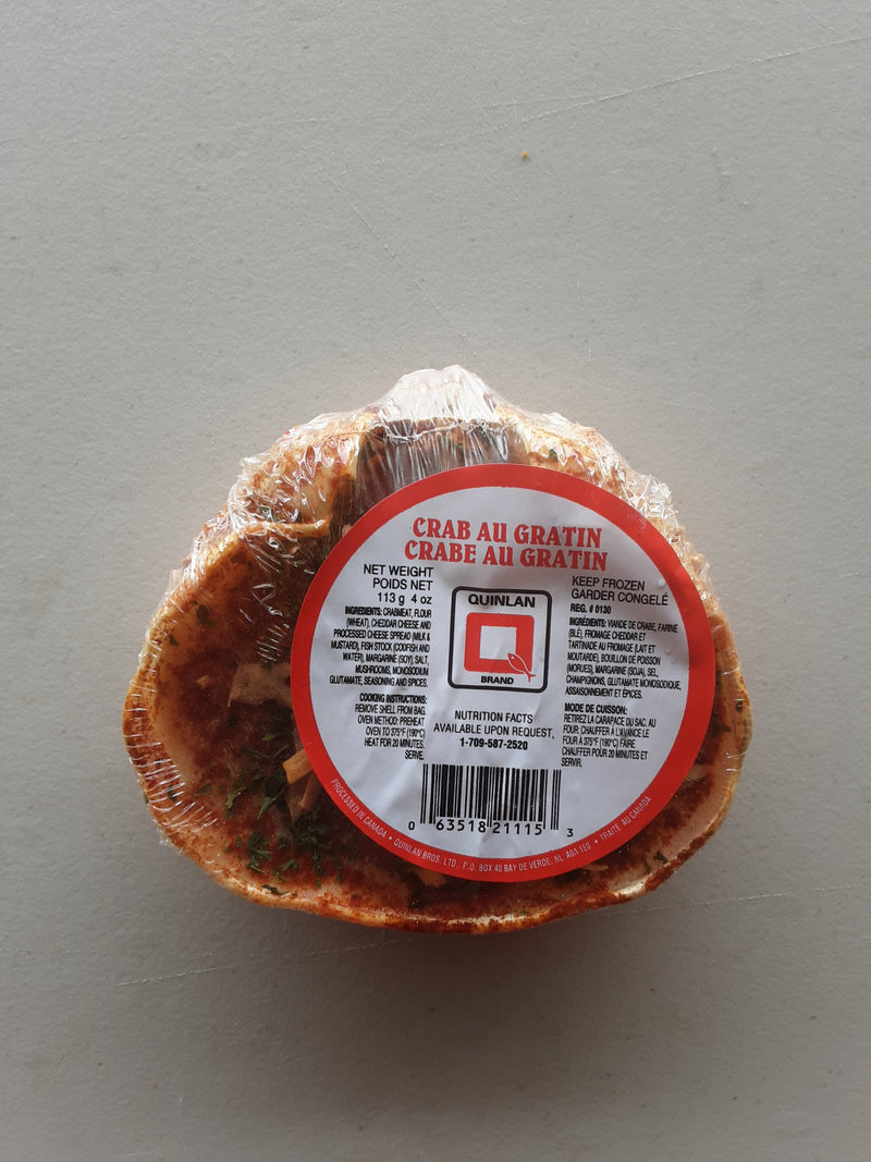 Quinland Crab Au Gratin, 113 g