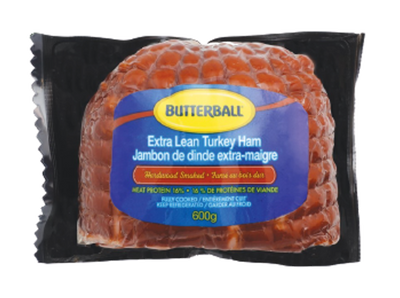 Butterball Extra Lean Turkey Ham, 600 g