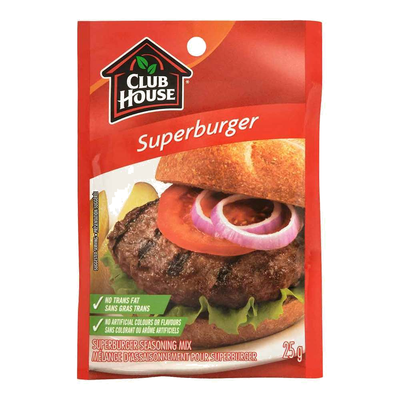 Club House Superburger Seasoning Mix, 25 g