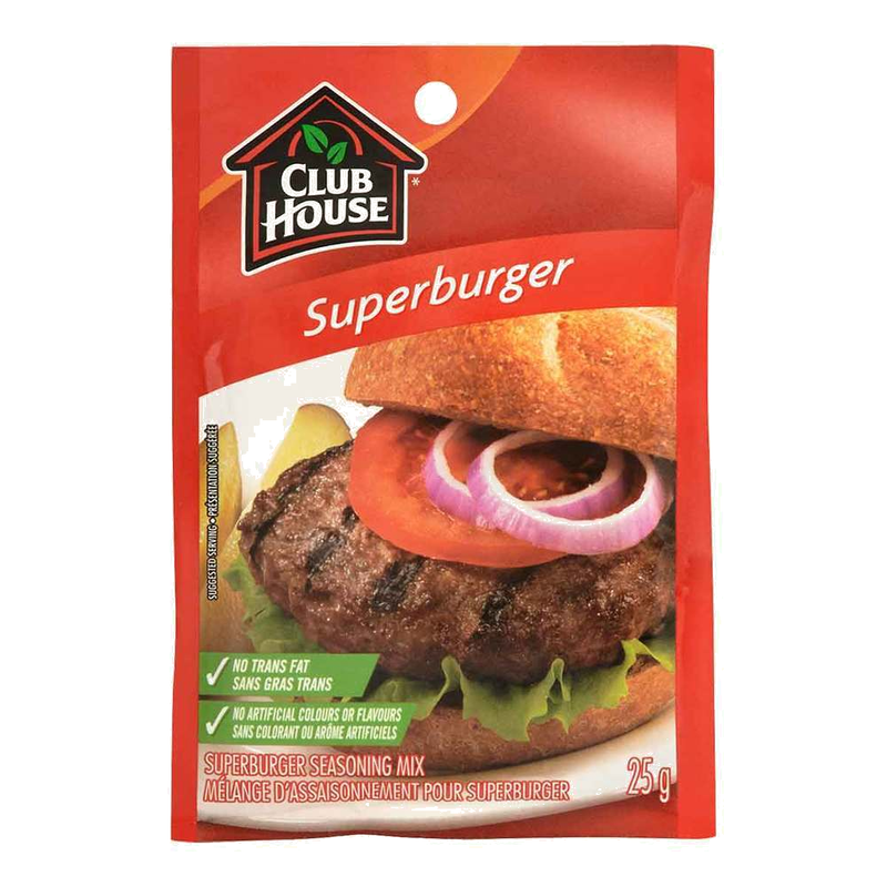 Club House Superburger Seasoning Mix, 25 g