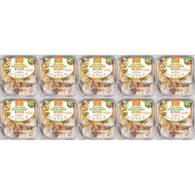 Fresh Additions Fully Cooked Chicken Breast, 10 pk
