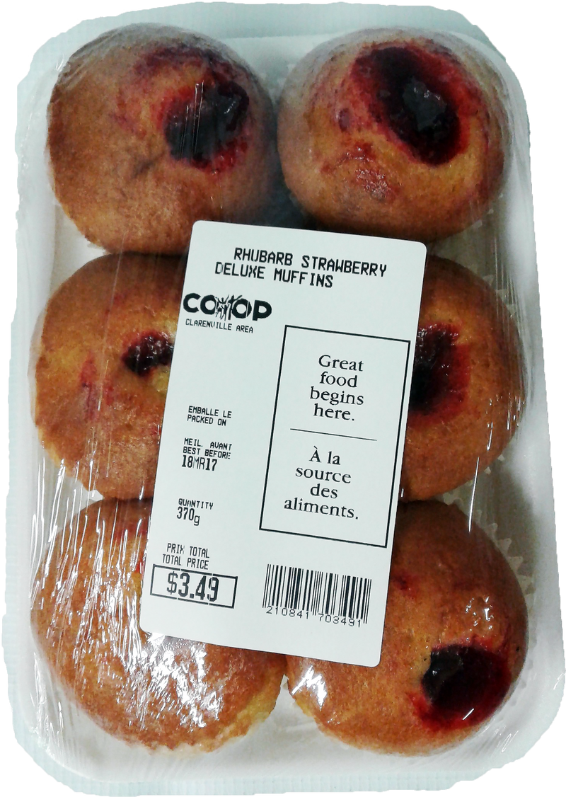 Cherry Deluxe Muffins, 6 pk