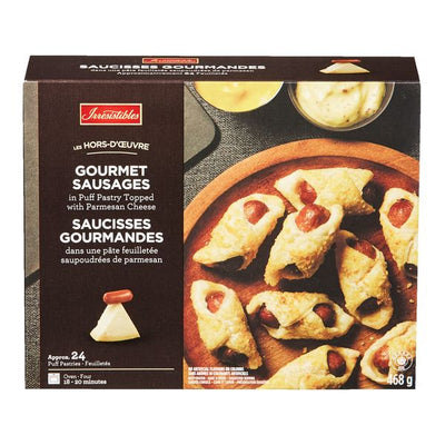 IRRESISTIBLE SAUSAGES IN PUFF