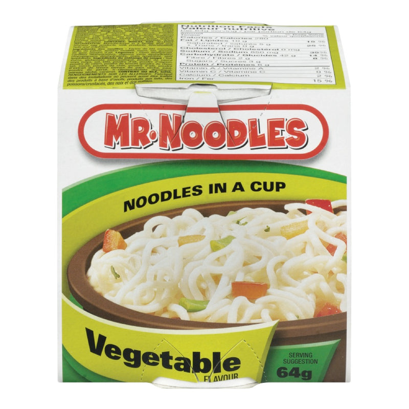 Mr. Noodles Vegetable Cup, 64 g
