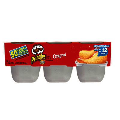 Pringles Original Potato Chips, 228 g