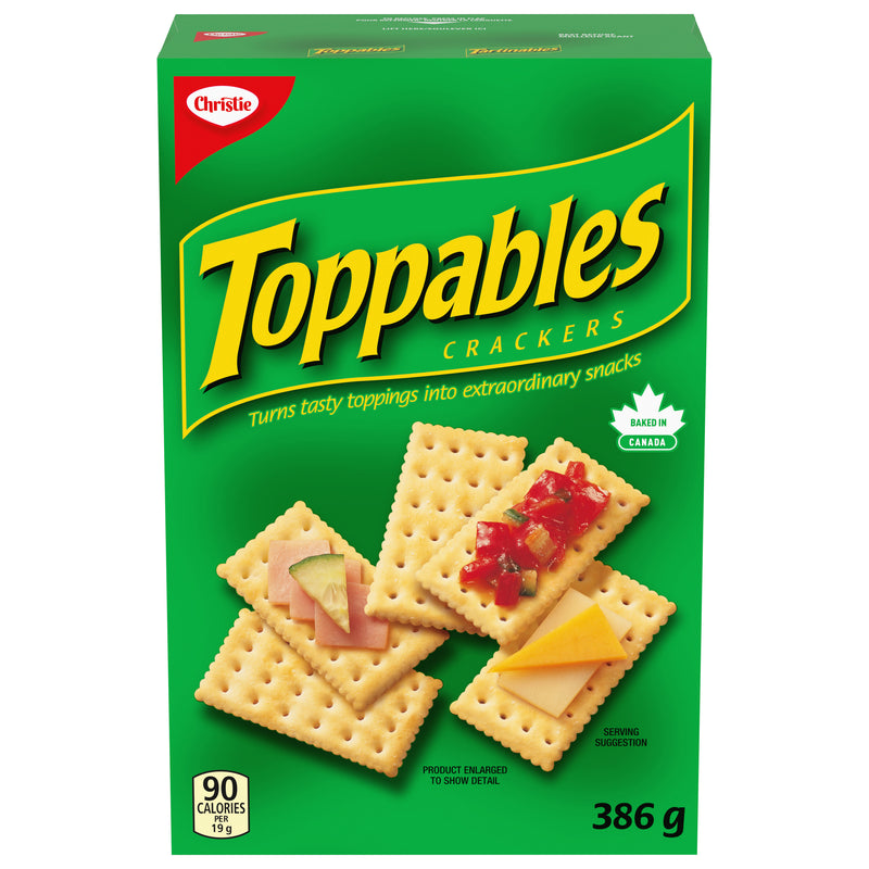 CHR TOPPABLES CRACKERS 386 GR