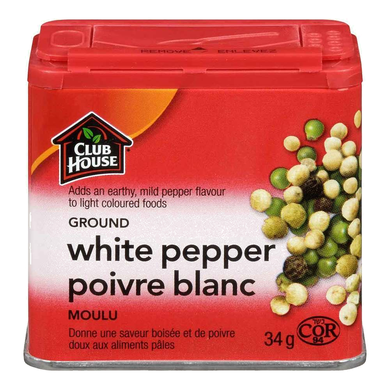 Club House White Pepper, 34 g