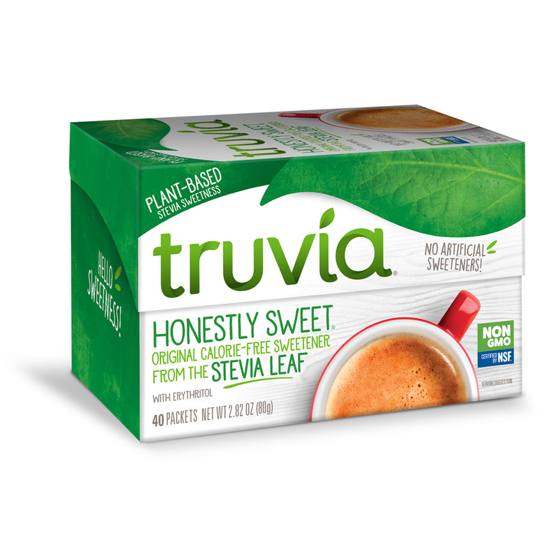 Truvia Calorie Free Stevia Leaf Sweetener, 80 g   (40 packets)