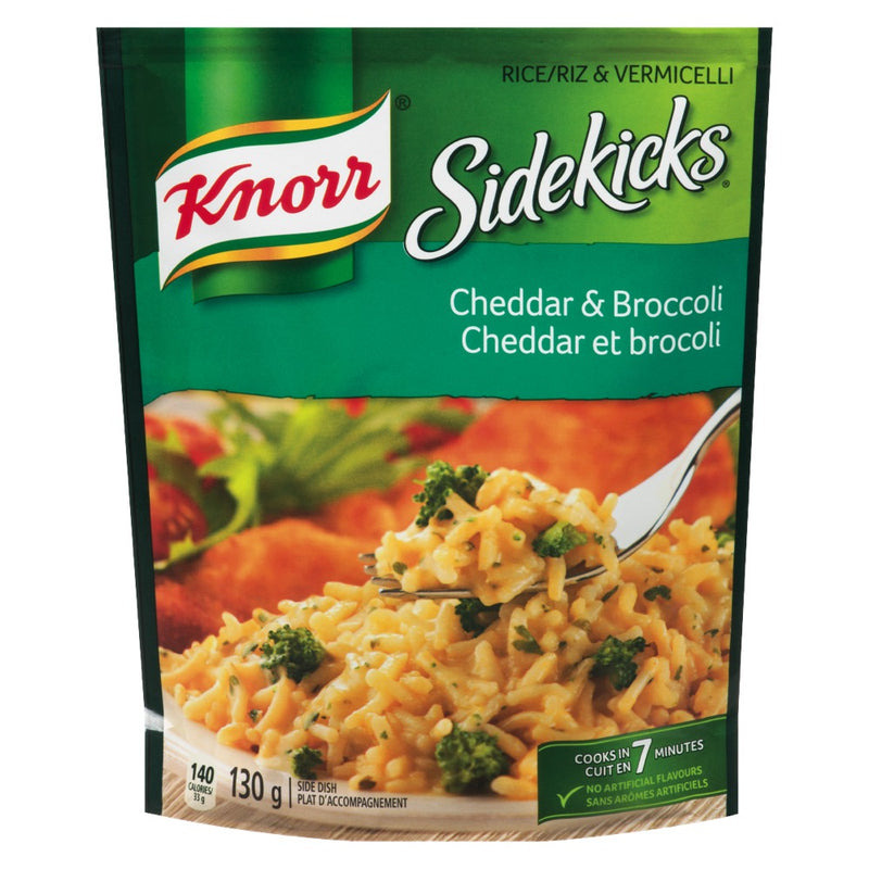 Knorr Sidekicks Cheddar & Broccoli Rice, 130 g