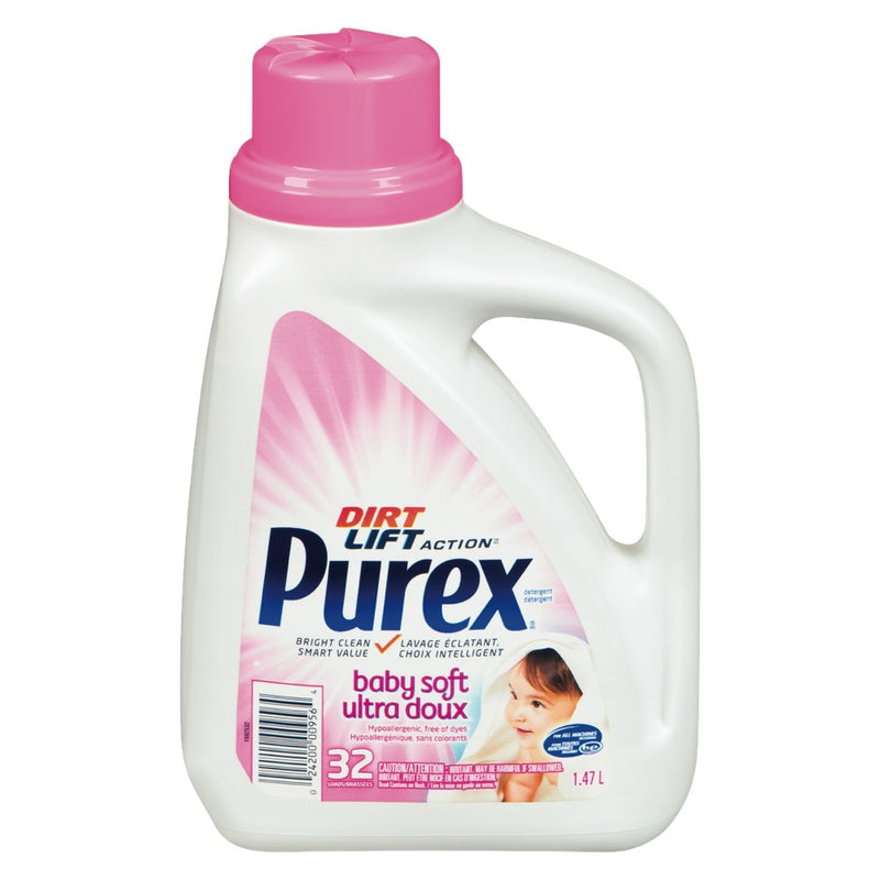 Purex Baby Soft Laundry Detergent, 1.47L