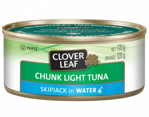 Clover Leaf Chunk Light Skipjack Tuna In Water, 170 g