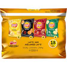 Lays Variety Pack Lays Mix, 18pk