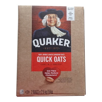 Quaker Oatmeal Quick Oats, 5 kg