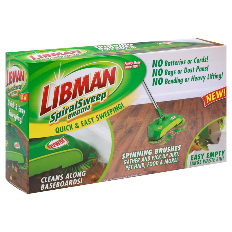 Libman's Spiral Sweep Broom