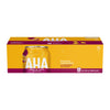 Aha Pineapple +Passionfruit Sparkling Water, 355 mL, 12 ct