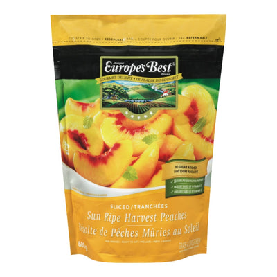 Europe's Best Sliced Sun Ripe Harvest Peaches, 600 g