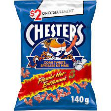 CHESTER'S CORN TWISTS FLAMIN H