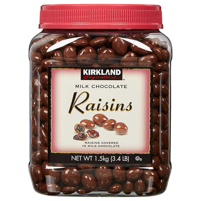 KIRKLAND CHOCOLATE COVERED RAISINS