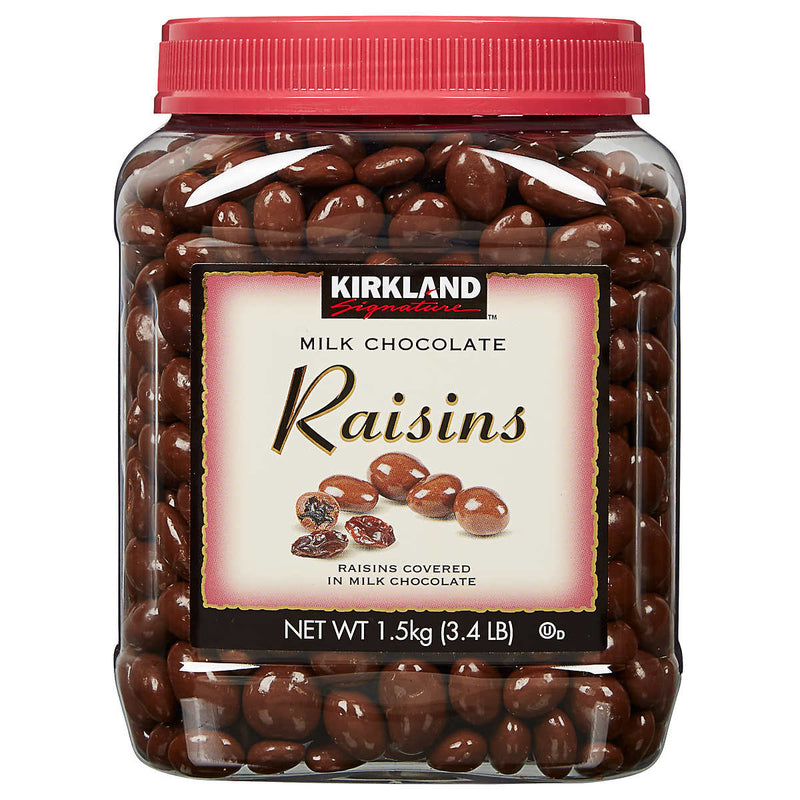 KIRKLAND CHOCOLATE COVERED RAISINS