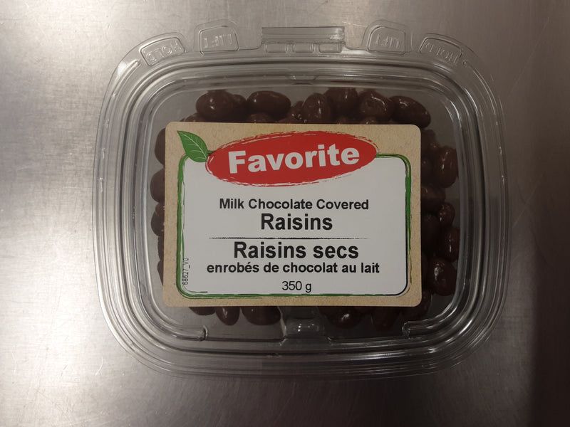 Favorite Chocolate Covered Raisins, 350 g
