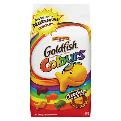 Goldfish Colours Cheddar Crackers, 180 g