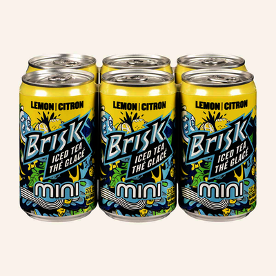 Brisk Mini Lemon Ice Tea, 222 mL, 6 ct