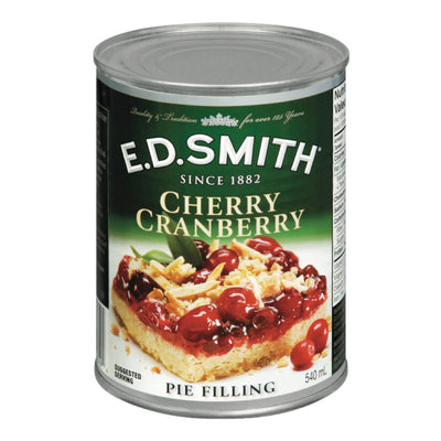 E.D. Smith Cherry Cranberry Pie Filling, 540 mL