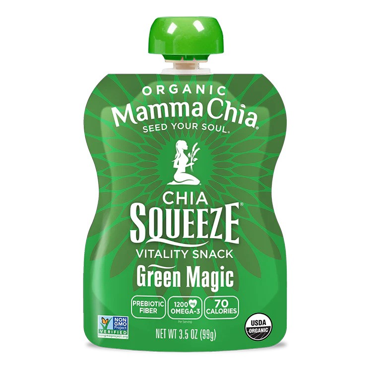 Mama Chia Organic Chia Squeeze Green Magic, 3.5 oz