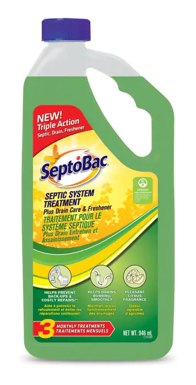 Septo Bac Septic System Treatment, 946 mL