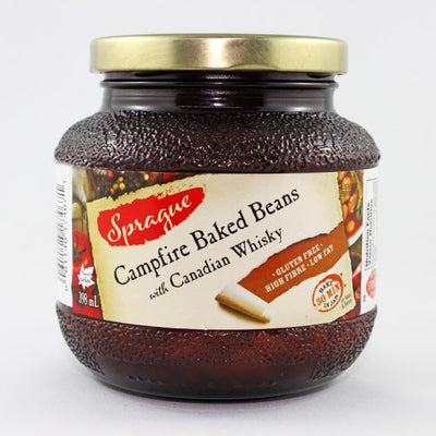 Sprague Campfire Baked Beans With Canadian Whiskey, 398 mL