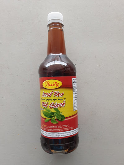 Purity Iced Tea Syrup, 750mL
