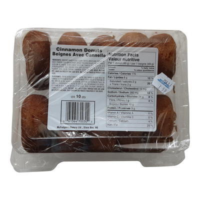 Cinnamon Donuts, 10 ct