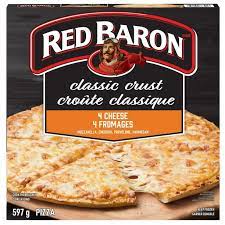 Red Baron Classic Crust 4 Cheese Pizza, 597 g