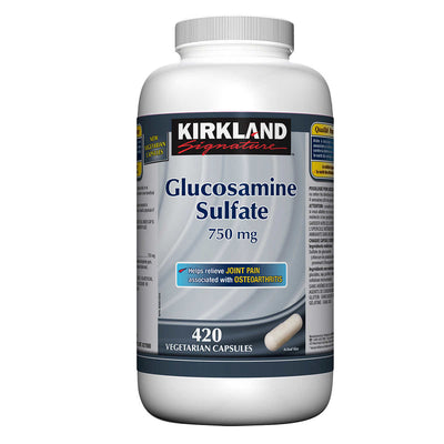 KIRKLAND GLUCOSAMINE SULFATE, 420 ct