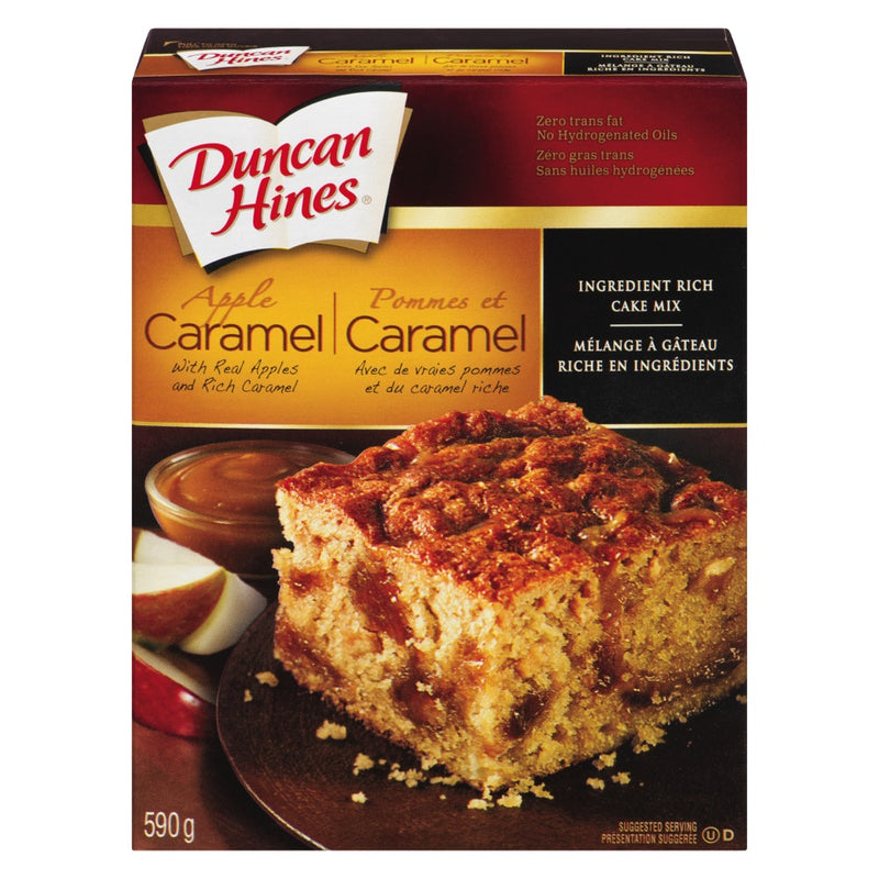 Duncan Hines Apple Caramel Cake Mix, 590 g