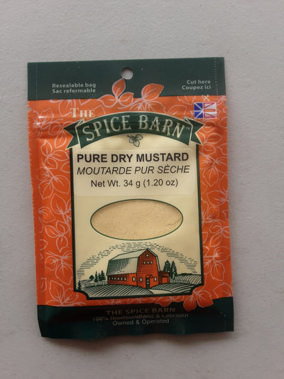 Spice Barn Pure Dry Mustard, 34 g