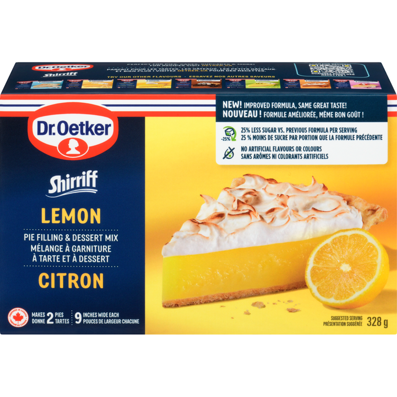 SHIRRIFF LEMON PIE MIX