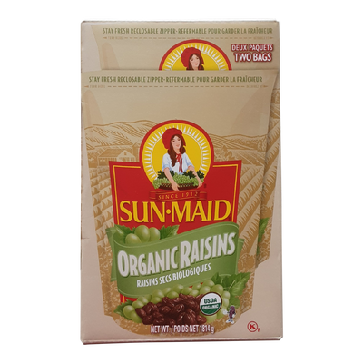 Sun Maid Organic Raisins, 1814 g