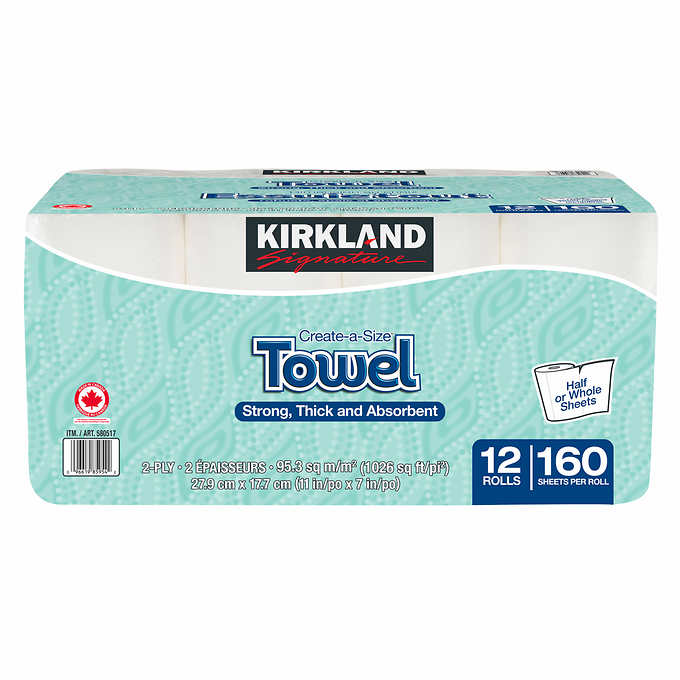 Kirkland Paper Towels, 12 ct