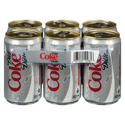 Coca Cola Diet, 6 x 22mL