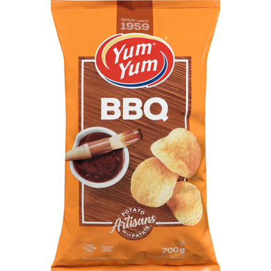 YUM YUM BBQ CHIPS