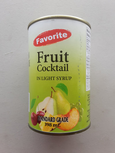 Favorite Fruit Cocktail In Light Syrup, 398 mL