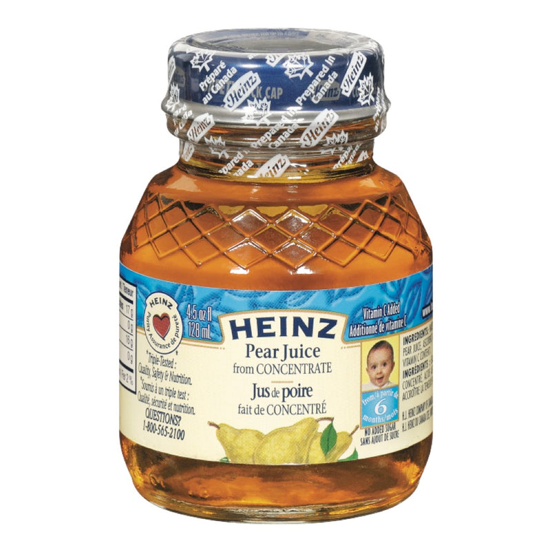 Heinz Pear Juice From 6 Months, 4.5 oz fl
