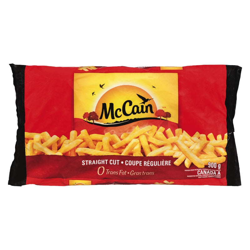 McCain Straight Cut Fries, 900 g
