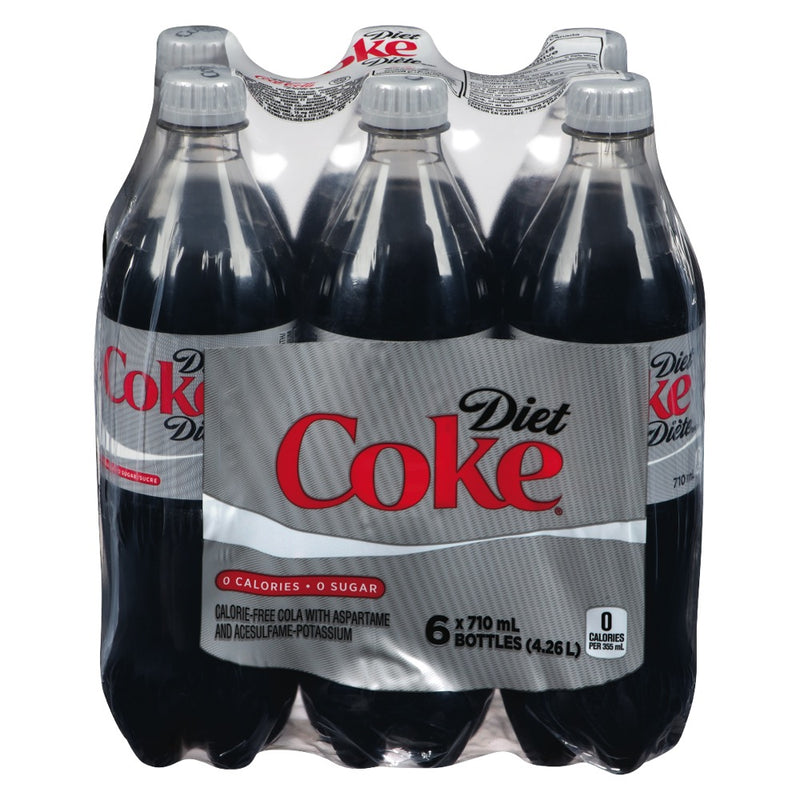 Coca Cola Diet, 6 x 710mL